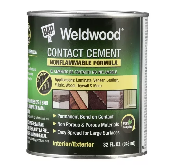 Weldwood Nonflammable Contact Cement, 1-qt.