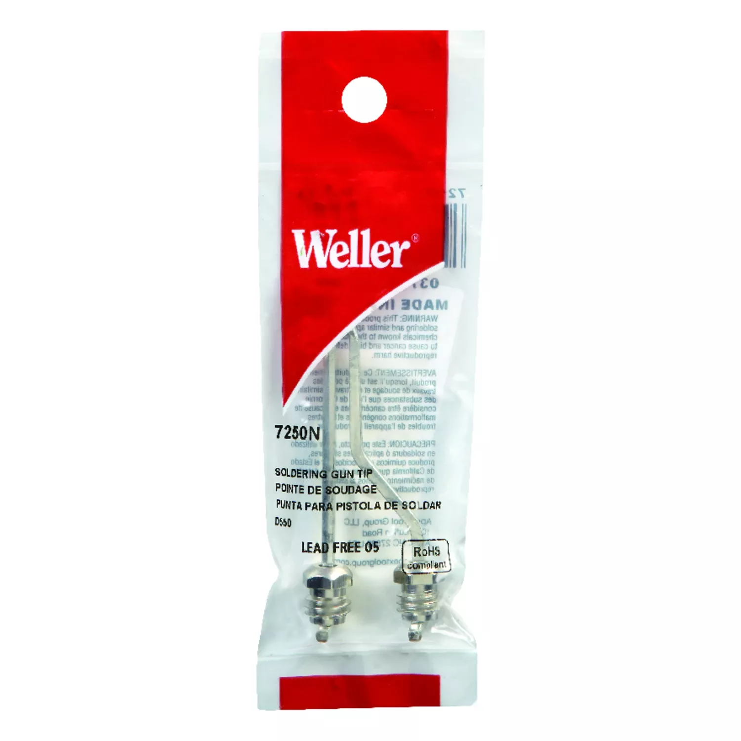 Weller Lead-free Soldering Tip Copper 1 Pc