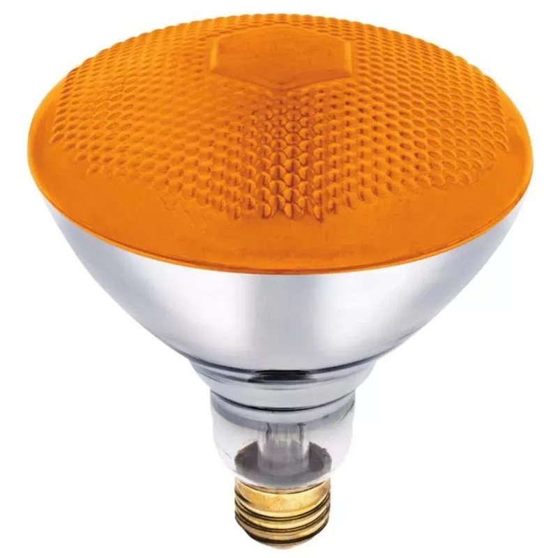 Westinghouse 100 W E26 Reflector Incandescent Bulb E26 (medium) Amber 1 Pk