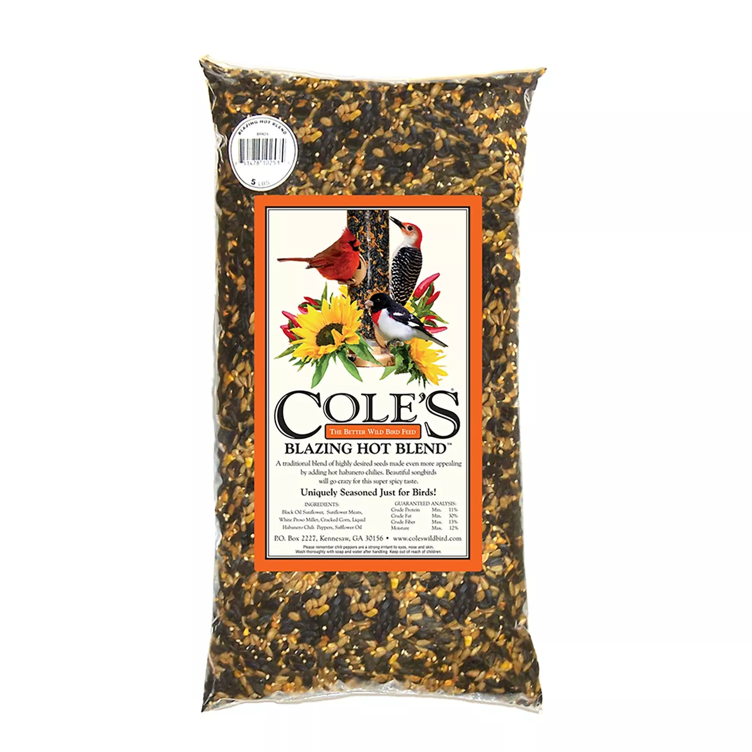 Wild Bird Food, Blazing Hot Blend, 10-lbs.