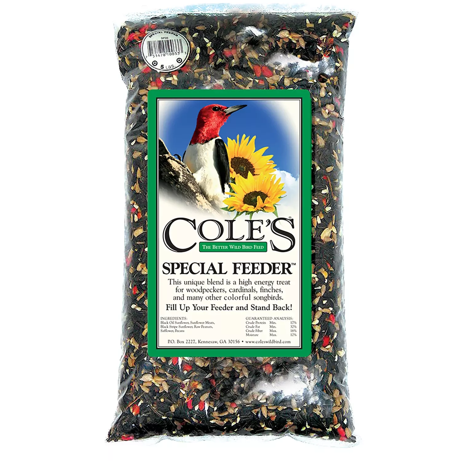Wild Bird Food, Special Feeder, 5-lbs.