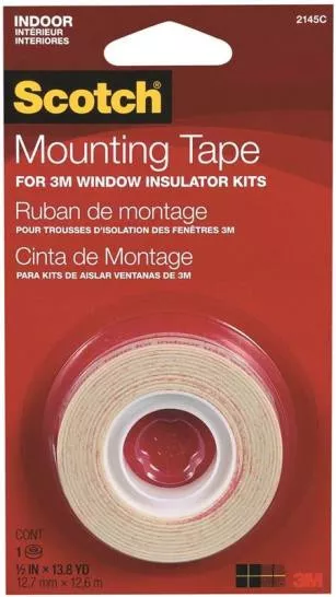 Window Film Mounting Tape- 1/2″ x 500″- Clear