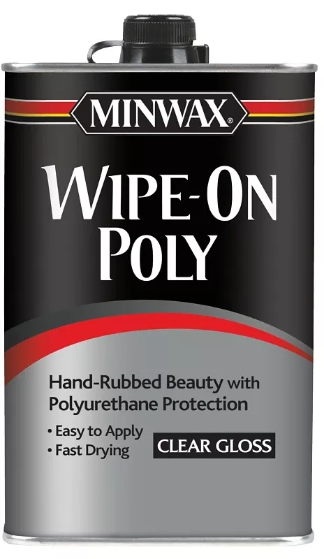 Wipe On Polyurethane, Clear Gloss, 1 Pt.