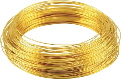 Wire- 16 Ga- Brass- 25′