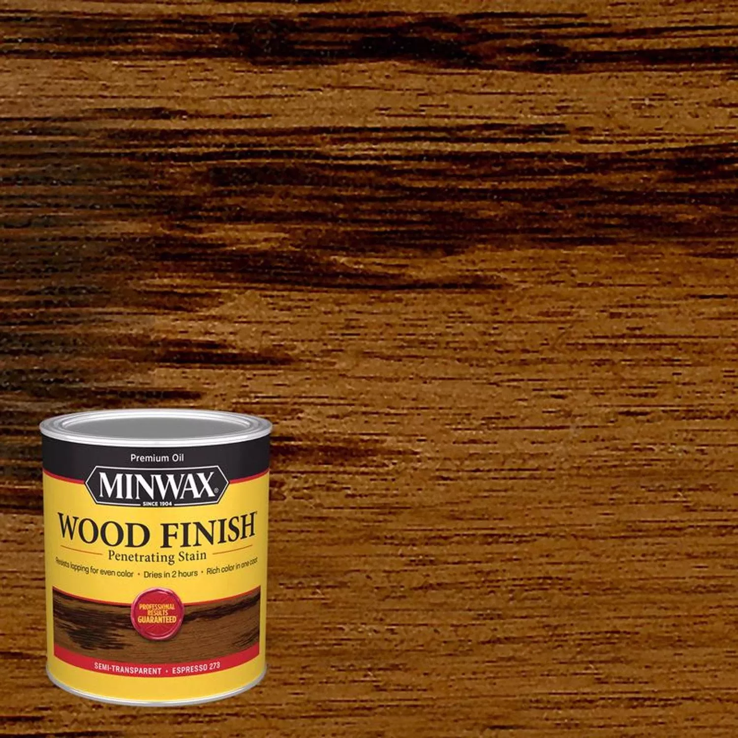 Wood Finish Penetrating Stain, Expresso, 1-qt.