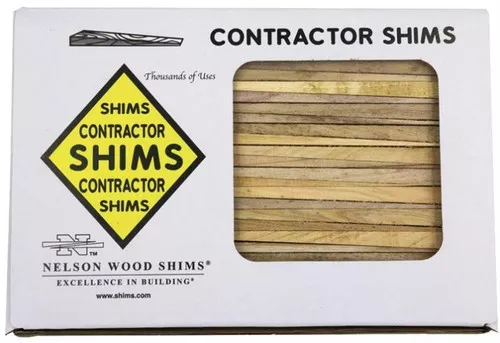 Wood Shims- Red Cedar- 8″ x 1-1/2″- 56 Pack