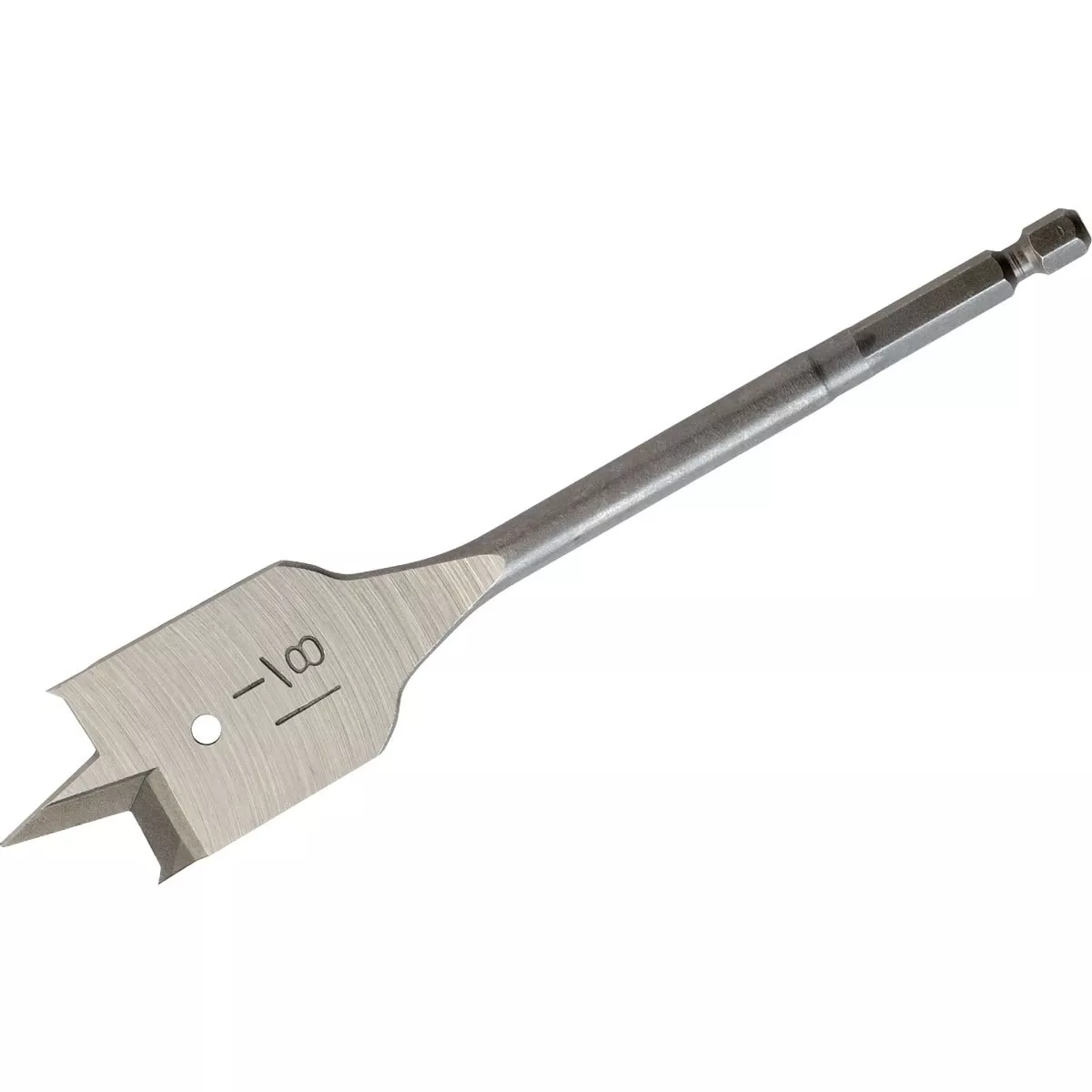 Wood Spade Drill Bit, 1-1/8 X 6 In.