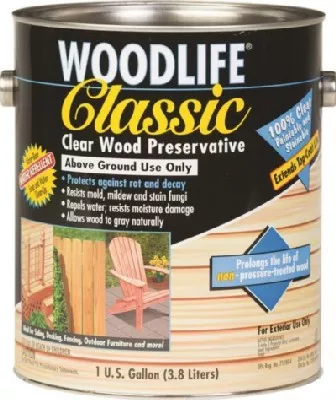 Woodlife Classic- Clear Wood Preserver- Gallon