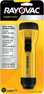 Workhorse 2d Rugged Led Flashlight – 20‑lumen, 55‑hour Battery Life