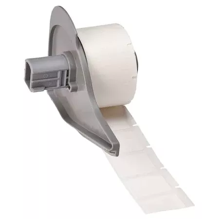 Wraparound Label, White, Nylon, 3/4 in W