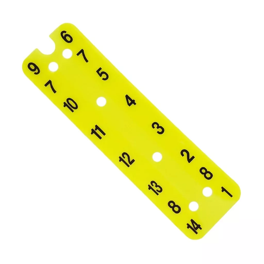Wunder-Bar Locking Hat Plug for 14-Button Bargun Plates