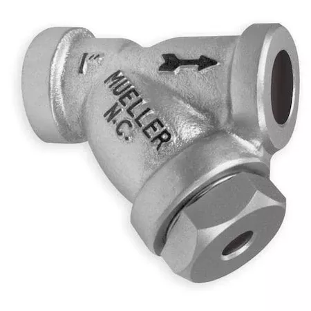 Y Strainer, 2" Pipe, Socket Weld, Cast Carbon Steel
