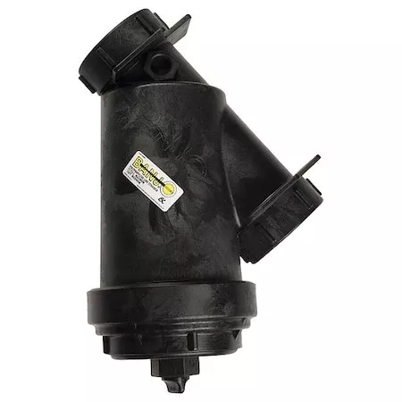 Y Strainer Body and Cap, 12 1/4 in L