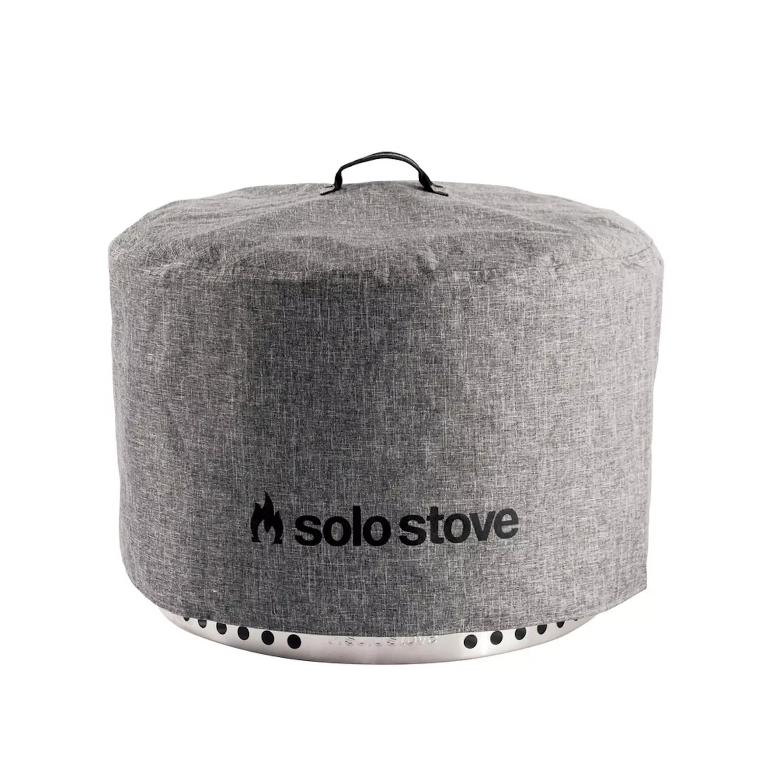 Yukon Gray Fire Pit Cover – Waterproof, Durable, 27 In. Round